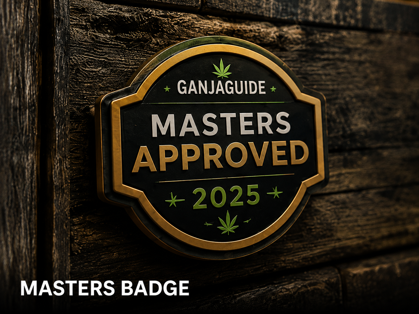 GanjaGuide Masters Approved-badge
